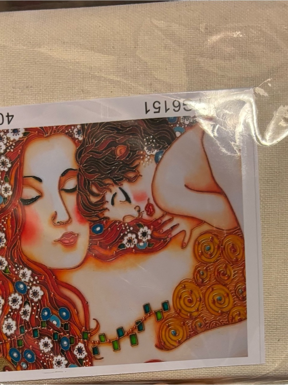Painting by Numbers: Decorative Home Art in Red, Orange and Gold